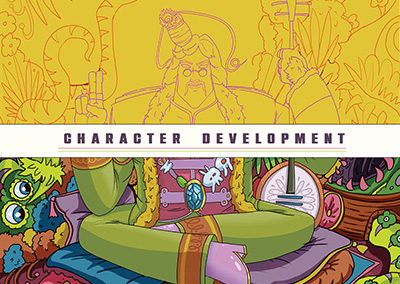 Intergalactic Rockstar – Character Development
